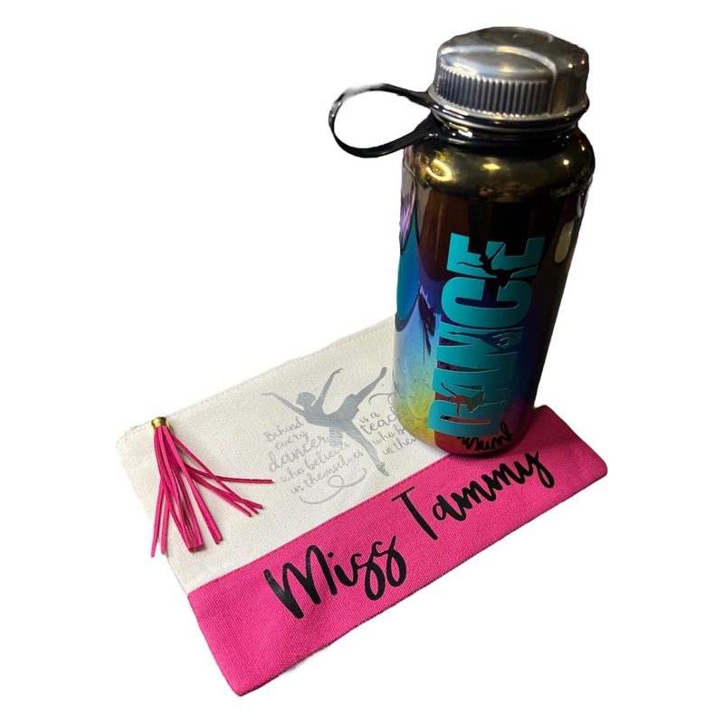 Dance Teacher Gift Set, custom made by Harmonic Moments Crafts